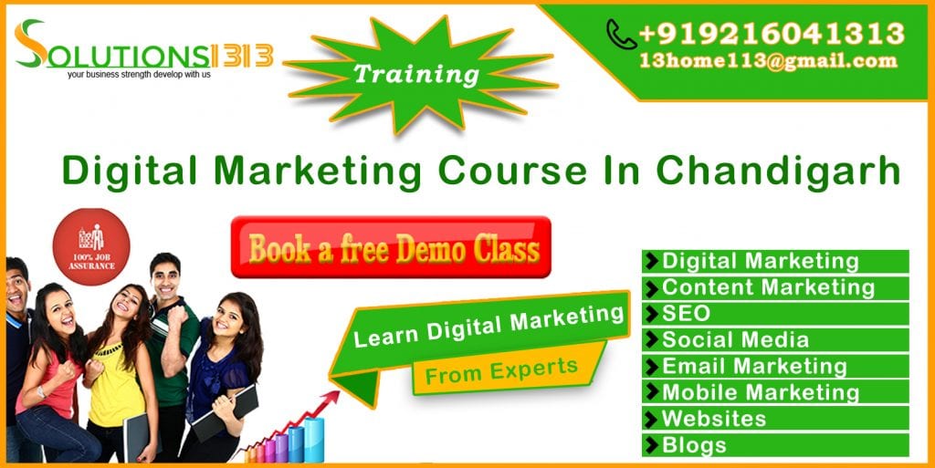 Digital Marketing Course in Chandigarh