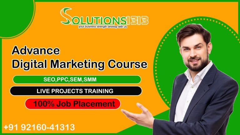 Digital Marketing Course in Zirakpur | Dial +91 9216041313