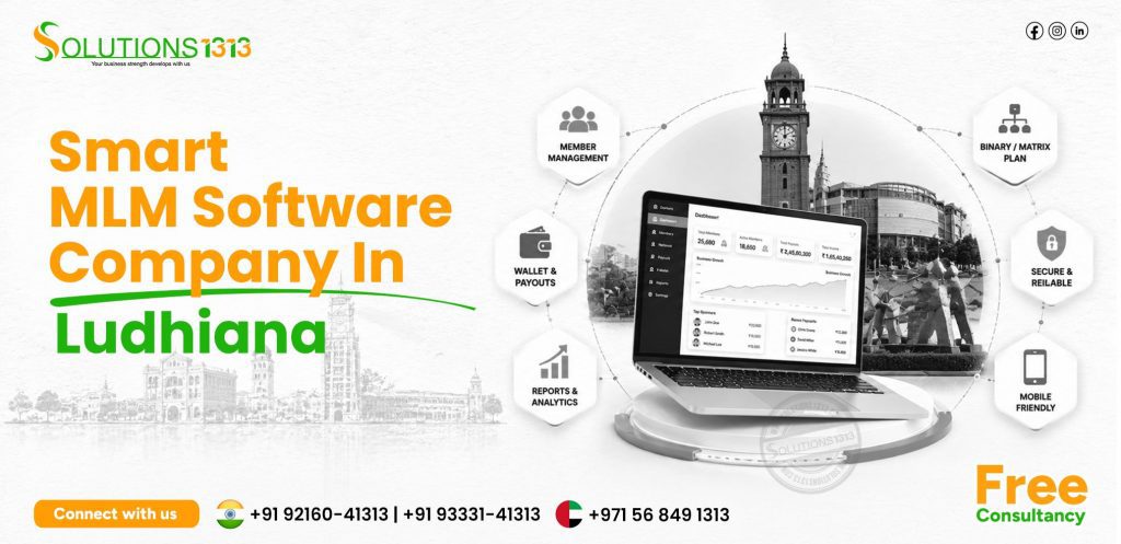 Smart MLM software company in Ludhiana
